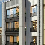 طراحی نمای مدرن ساختمان مسکونی خیابان وفادار
